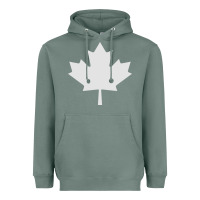 Sage canada maple Heavyweight Hoodie - linhVisuals
