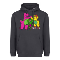 Smoke barney legendary Heavyweight Hoodie - linhVisuals