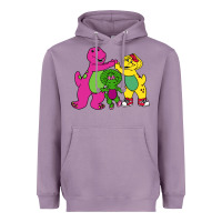 Lavender barney legendary Heavyweight Hoodie - linhVisuals