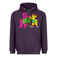 Plum barney legendary Heavyweight Hoodie - linhVisuals