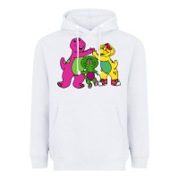 White barney legendary Heavyweight Hoodie - linhVisuals