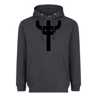 Smoke red-judas-priest cross Heavyweight Hoodie - linhVisuals