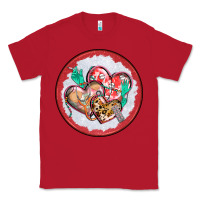Red nurse coaster Classic Tee - CowGirlArtShop
