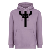 Lavender red-judas-priest cross Heavyweight Hoodie - linhVisuals