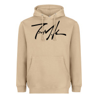 Mushroom Kendrick lamar sign black Heavyweight Hoodie - linhVisuals