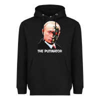 Black official the putinator Heavyweight Hoodie - linhVisuals