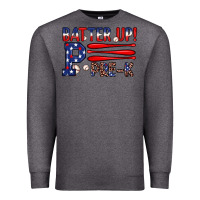 Charcoal Heather batter up pre k Premium Sweatshirt - JahusDesignShop