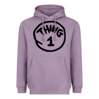 Thing 1 Thing 2 Buddies Lover Heavyweight Hoodie | Teevron