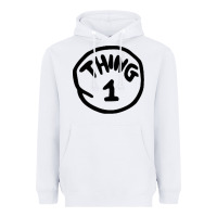 White thing 1 thing 2 buddies lover Heavyweight Hoodie - linhVisuals