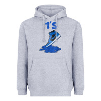 Heather Grey 1 retro high og dark marina blue tee shoes dripping got em t shirt Heavyweight Hoodie - linhVisuals