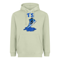 Matcha 1 retro high og dark marina blue tee shoes dripping got em t shirt Heavyweight Hoodie - linhVisuals