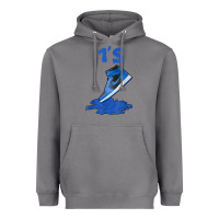 Storm 1 retro high og dark marina blue tee shoes dripping got em t shirt Heavyweight Hoodie - linhVisuals