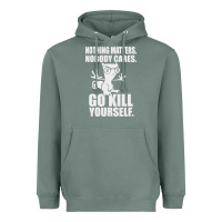 Sage kill yourself classic foamy the squirrel Heavyweight Hoodie - linhVisuals