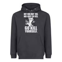 Smoke kill yourself classic foamy the squirrel Heavyweight Hoodie - linhVisuals