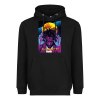 Black concert wrld Heavyweight Hoodie - linhVisuals