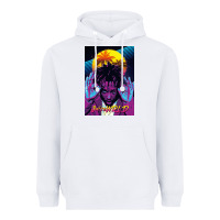 White concert wrld Heavyweight Hoodie - linhVisuals