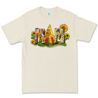 Bone Mom gnome sunflower Premium Tee - CowGirlArtShop