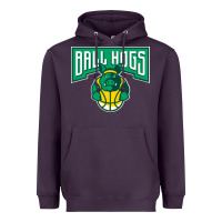 Plum ballhogs-Lovers Heavyweight Hoodie - linhVisuals