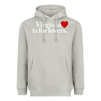 Moon Dust VIRGINIA IS FOR LOVERS Heavyweight Hoodie - linhVisuals
