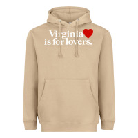 Mushroom VIRGINIA IS FOR LOVERS Heavyweight Hoodie - linhVisuals