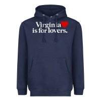 Virginia Is For Lovers Heavyweight Hoodie | Teevron