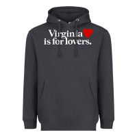 Smoke VIRGINIA IS FOR LOVERS Heavyweight Hoodie - linhVisuals