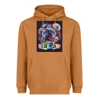Meerkat wrld legend of music rap Heavyweight Hoodie - linhVisuals