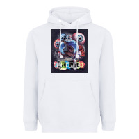 White wrld legend of music rap Heavyweight Hoodie - linhVisuals
