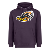 Plum akron-rubber-ducks Heavyweight Hoodie - linhVisuals