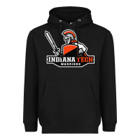 Black indiana institute of technology warrior Heavyweight Hoodie - linhVisuals
