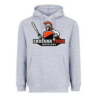Heather Grey indiana institute of technology warrior Heavyweight Hoodie - linhVisuals