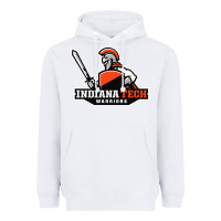 White indiana institute of technology warrior Heavyweight Hoodie - linhVisuals