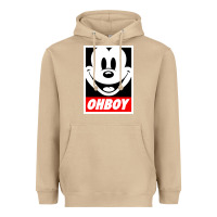 Mushroom ohboy Heavyweight Hoodie - linhVisuals