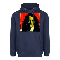 Navy chris cornell best legend Heavyweight Hoodie - linhVisuals