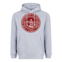 Heather Grey university oklahoma Heavyweight Hoodie - linhVisuals