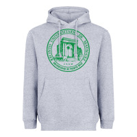 Heather Grey upr at mayaguez Heavyweight Hoodie - linhVisuals