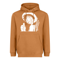 Meerkat luffy one piece Heavyweight Hoodie - linhVisuals