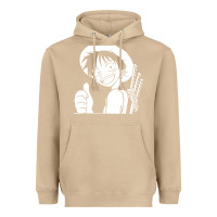 Mushroom luffy one piece Heavyweight Hoodie - linhVisuals