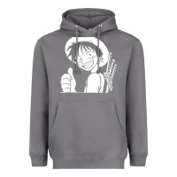 Storm luffy one piece Heavyweight Hoodie - linhVisuals