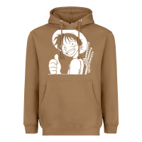 Toasted Coconut luffy one piece Heavyweight Hoodie - linhVisuals