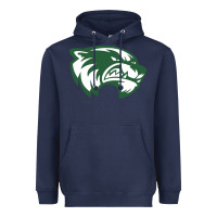 Navy utah valley wolverines Heavyweight Hoodie - linhVisuals
