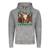 Cloud Rock Somebody's Problem Bull Skull Vintage Hoodie - FaDigitalArtStudio