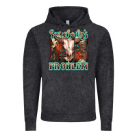 Vintage Arctic Somebody's Problem Bull Skull Vintage Hoodie - FaDigitalArtStudio