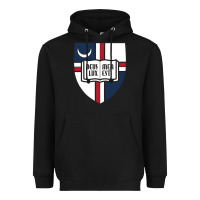 Black university catholic Heavyweight Hoodie - linhVisuals
