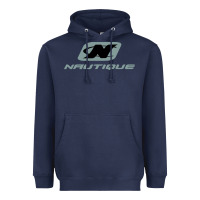 Navy Nautique Boats Heavyweight Hoodie - linhVisuals