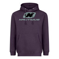 Plum Nautique Boats Heavyweight Hoodie - linhVisuals