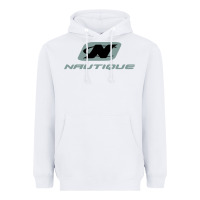 White Nautique Boats Heavyweight Hoodie - linhVisuals