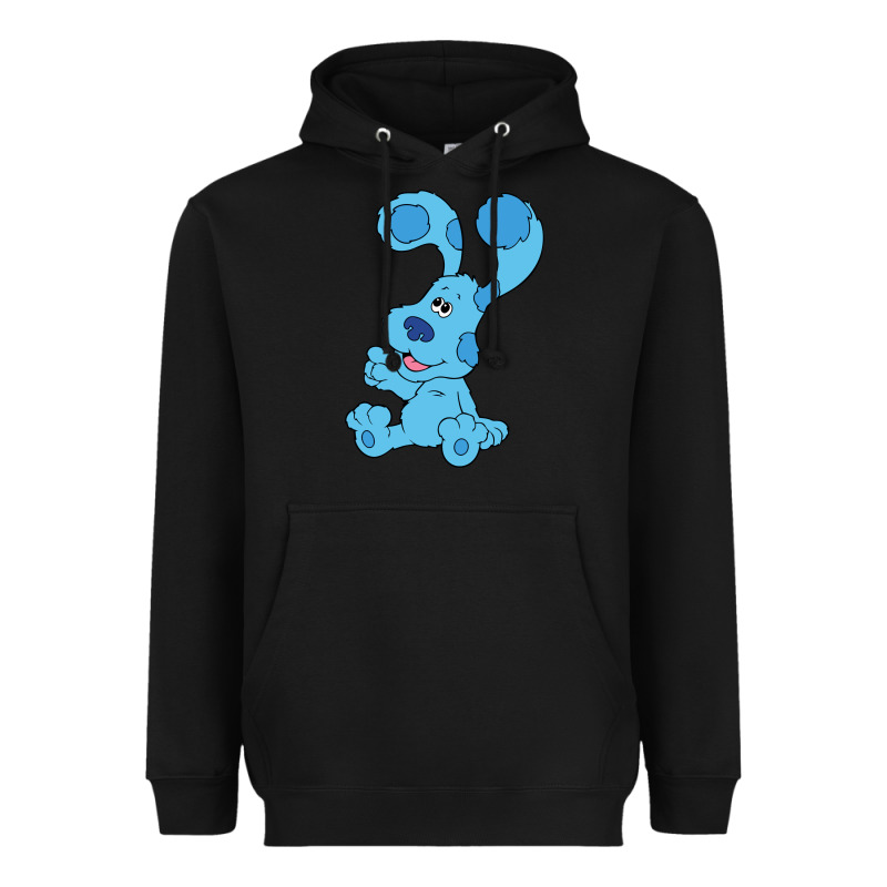 Blues Clues On Red Sofa Heavyweight Hoodie by linhVisuals | Teevron