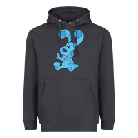 Smoke blues clues on red sofa Heavyweight Hoodie - linhVisuals