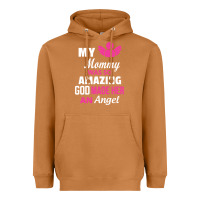 Meerkat my mommy was amazing god made her an angel Heavyweight Hoodie - linhVisuals